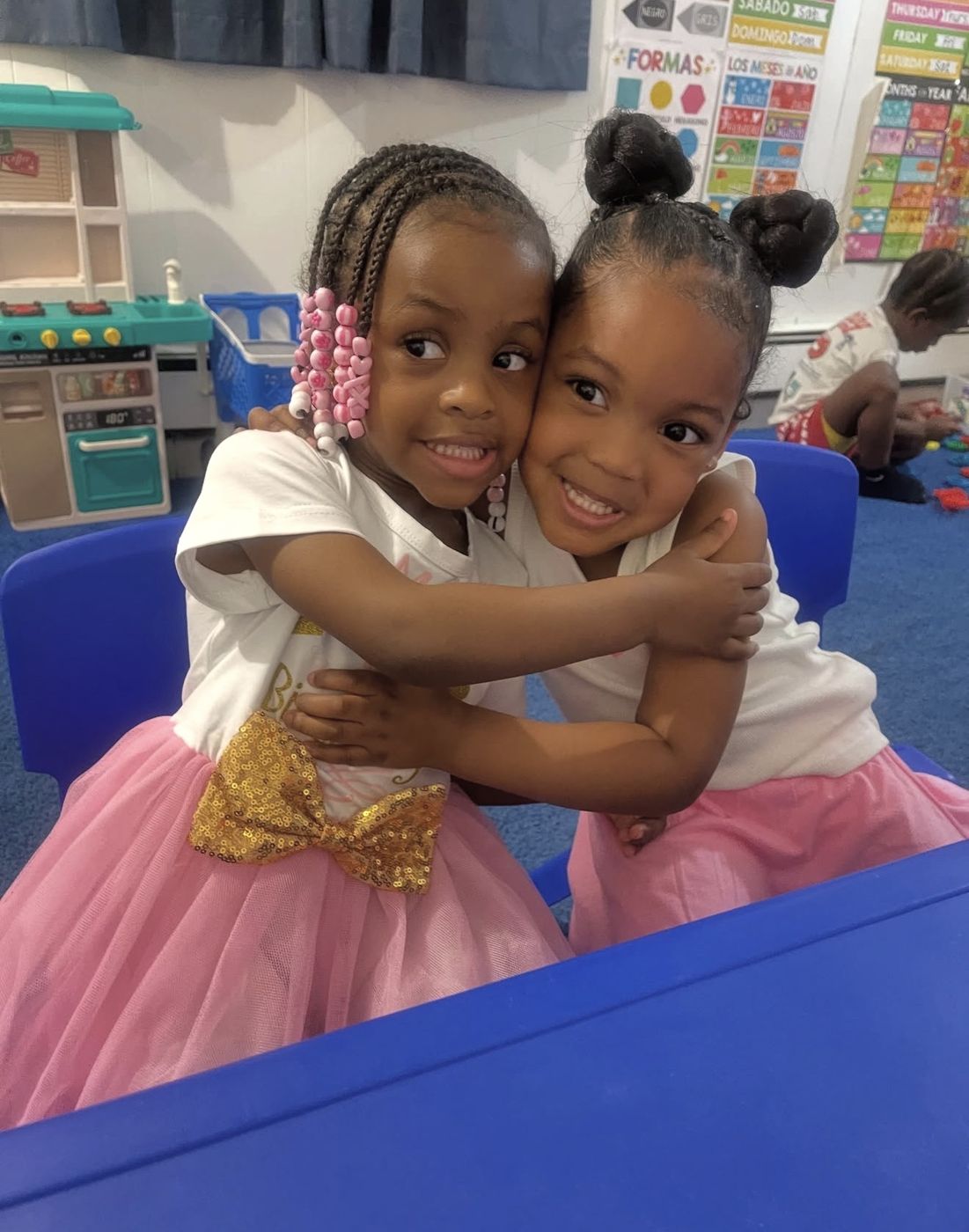 Children playing at Happy Hearts & Faces Day Care
